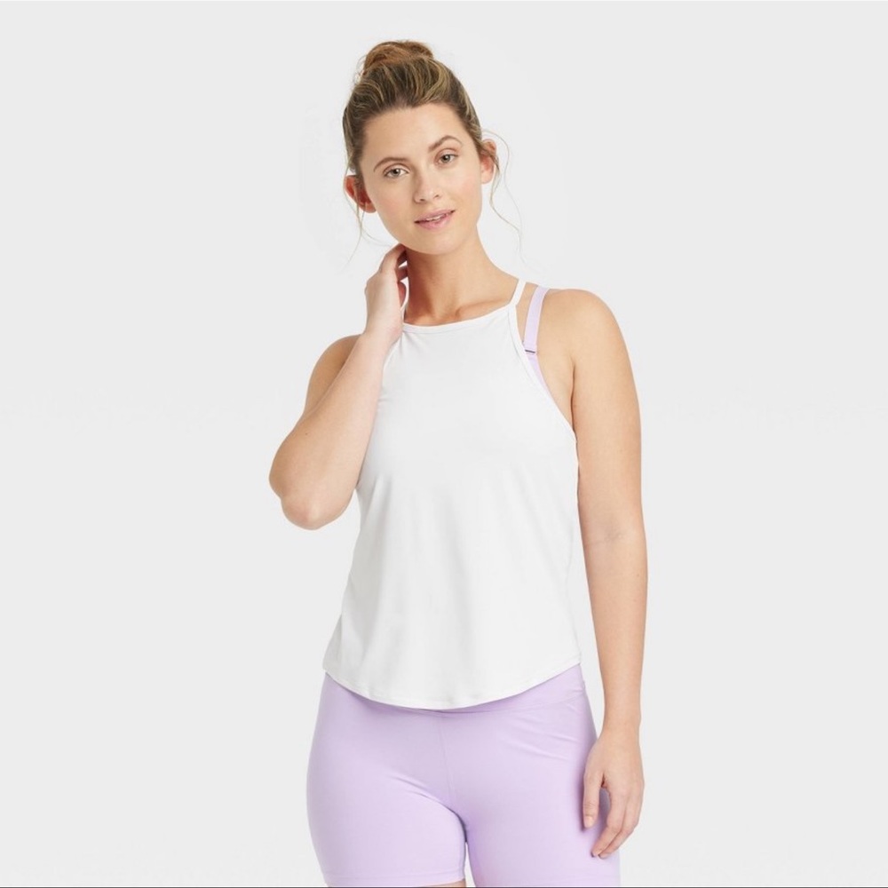 All in Motion Run Tank Top - White